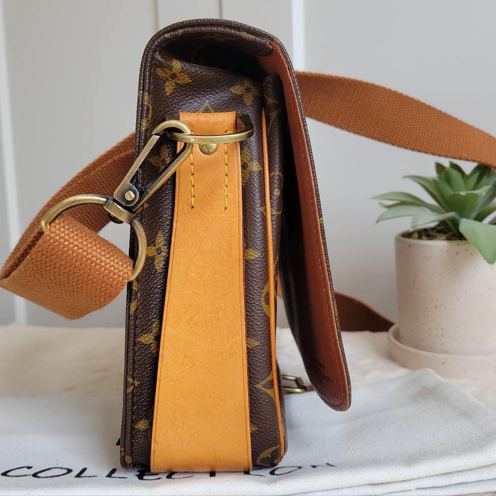 💕Authentic Louis Vuitton Cartouchiere GM Crossbody Monogram - Picture 4 of 16